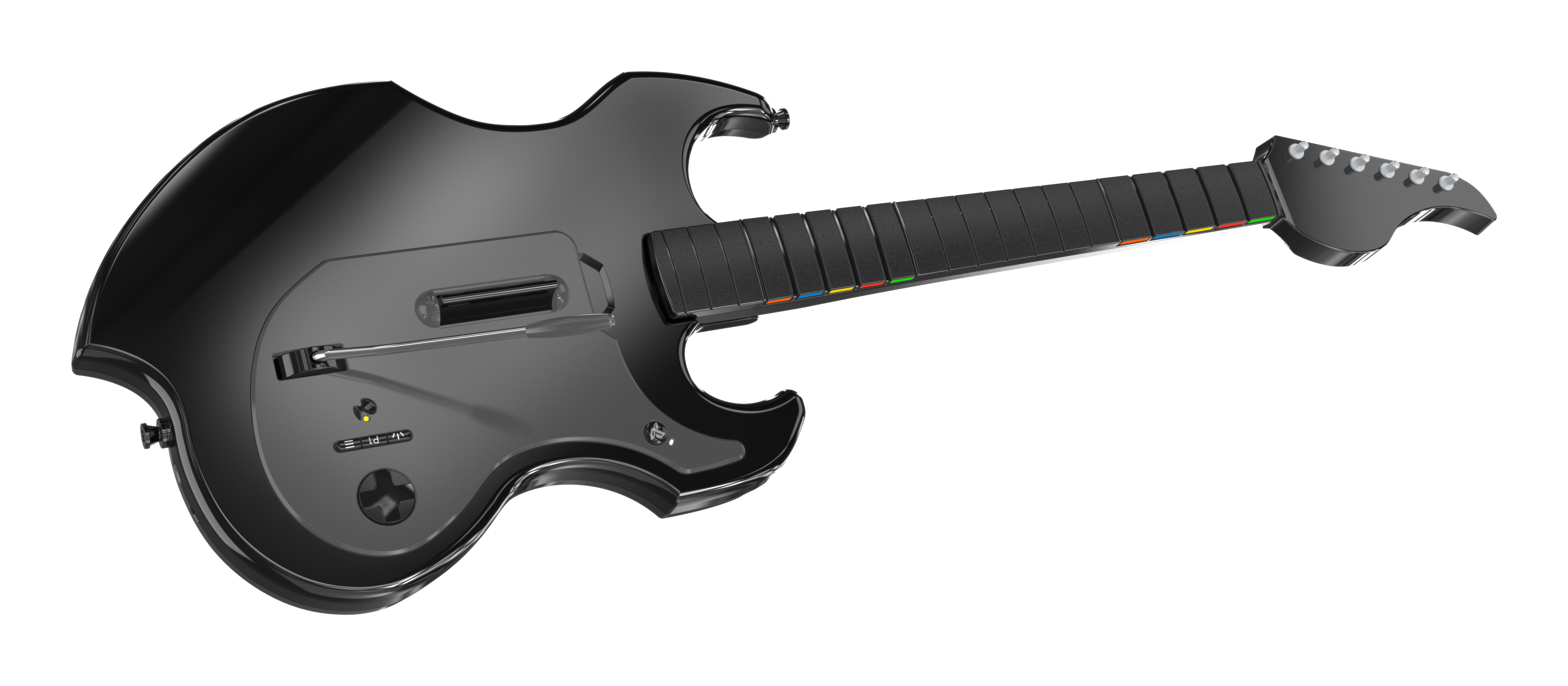 PDP RIFFMASTER Gitarren-Controller kabellos für PlayStation 5 Schwarz