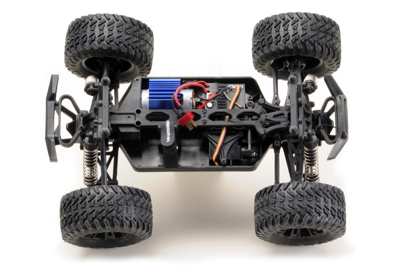 Absima MINI AMT 1:16 Brushed Elektro Monstertruck 4WD RtR Schwarz Gelb Grün