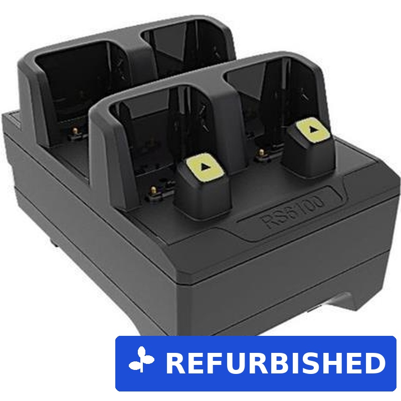 ZEBRA 4-SLOT WEARABLE SCANNER CHARGER ALLOWS CHARGING OF 4 RS6100 (CRD-RS61-4SCHG-01) (geöffnet)