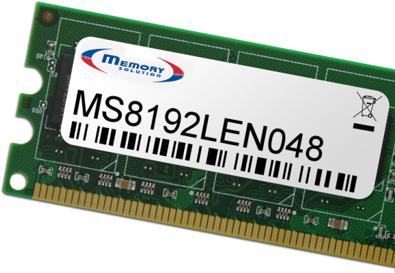 Memory Solution MS8192LEN048 Speichermodul 8 GB (MS8192LEN048)