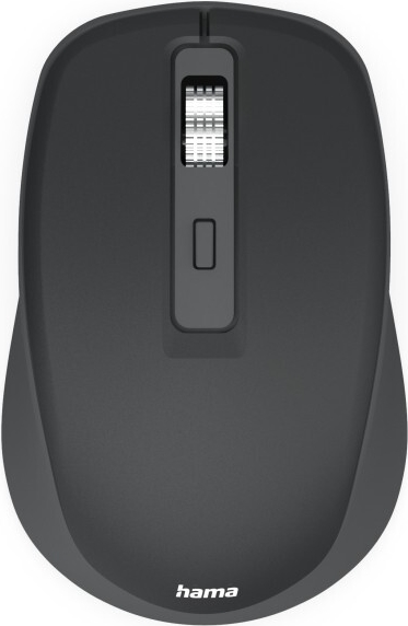 Hama Multi-Device-Maus WM-450, kabellos, Funk/Bluetooth®, 7 Tasten, Schwarz (00173079)