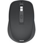 Hama Multi-Device-Maus WM-450, kabellos, Funk/Bluetooth®, 7 Tasten, Schwarz (00173079)