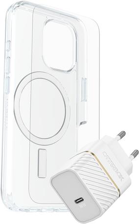 OtterBox KIT iPhone 16 Symmetry Clear MagSafe+ Premium Glass Eco (78-81429)