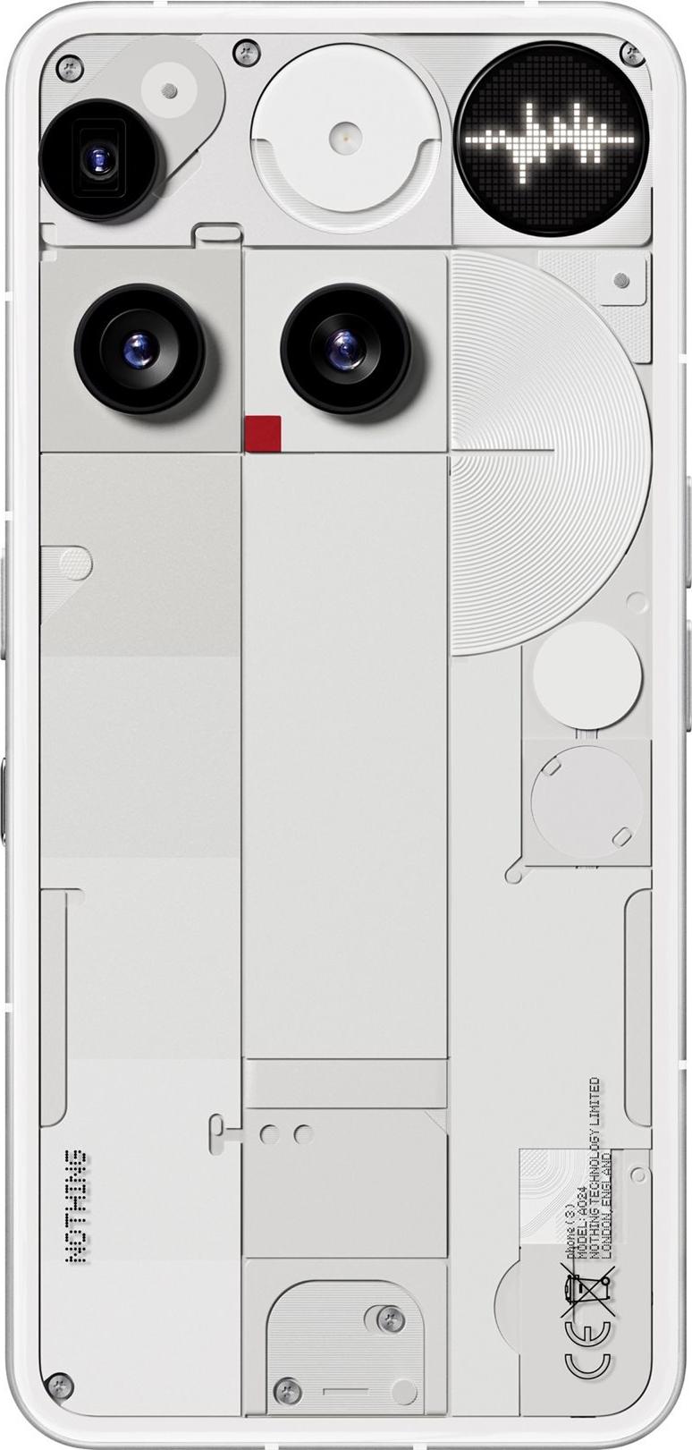 Nothing Phone (3) 6,67" 512 GB 16 GB RAM Weiß
