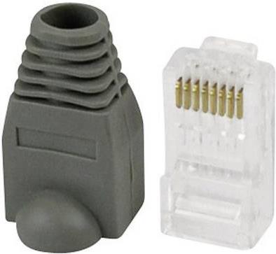 ABUS TVAC40890 RJ-45 8p8c Schwarz Drahtverbinder (TVAC40890)