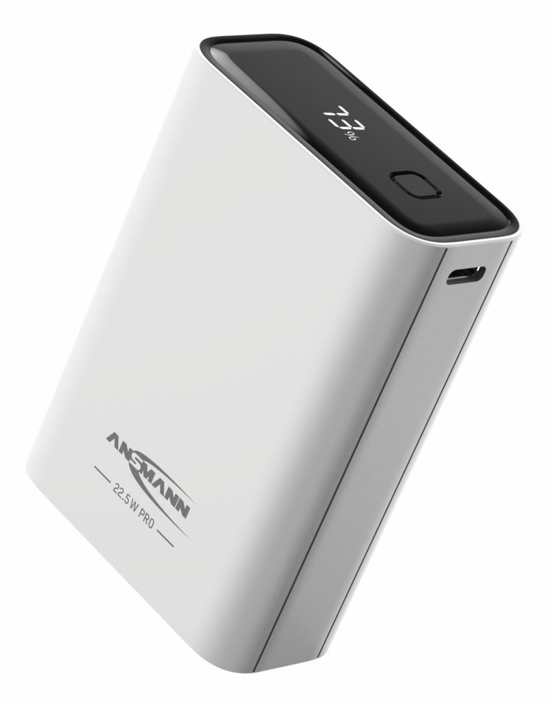 Ansmann PB222PD Powerbank 20000 mAh 22,5 W Weiß