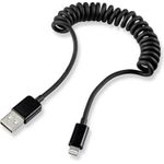 Renkforce Apple iPad/iPhone/iPod Anschlusskabel [1x USB 2.0 Stecker A - 1x Apple Lightning-Stecker] 0.95 m Schwarz (RF4087422)