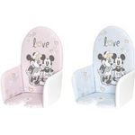 keeeper kids Auflage für Hochstuhl "lena mickey", blau für handelsübliche Kinder-Hochstühle, wasserfeste - 1 Stück (1850168424700)