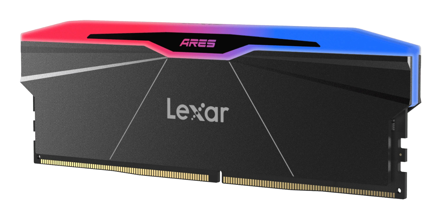 Lexar ARES RGB 32 GB (2x16 GB) DDR5 6000 MT/s DIMM Arbeitsspeicher Schwarz