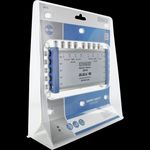 Schwaiger SAT Multischalter SEW98 531 Eingänge (Multischalter): 9 (8 SAT/1 terrestrisch) Teilnehmer-Anzahl: 8 StandBy-Fu (SEW98 531)