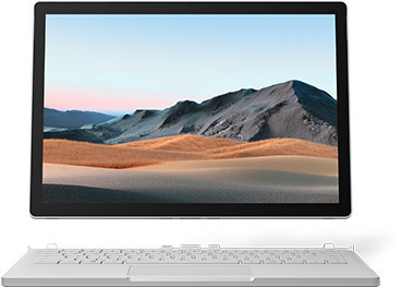 Microsoft Surface Book 3 Tablet mit Tastatur Dock Core i7 1065G7 1.3 GHz Win 10 Pro 16 GB RAM 256 GB SSD 38.1 cm (15) Touchscreen 3240 x 2160 GF GTX 1660 Ti Bluetooth, Wi Fi Platin kbd Deutsch kommerziell  - Onlineshop JACOB Elektronik