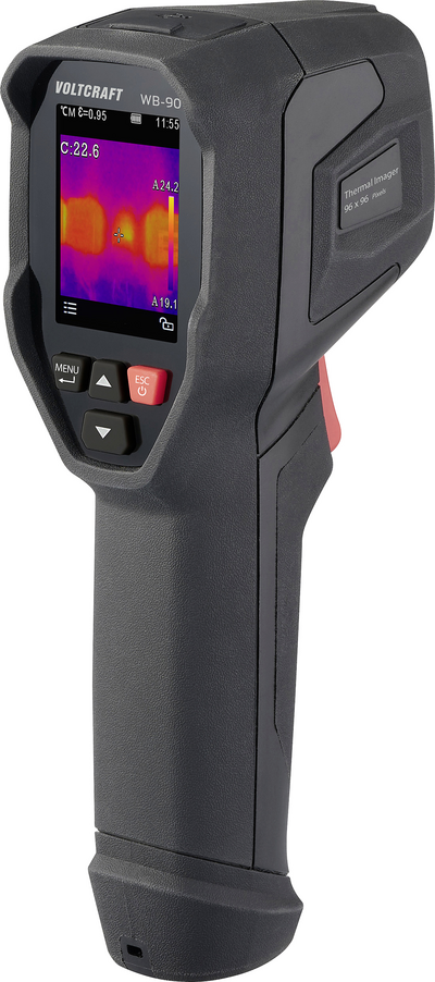 Voltcraft WB-90 Wärmebildkamera -20 bis 550°C 96 x 96 Pixel 25 Hz USB-C integrierte (VC-16690660)