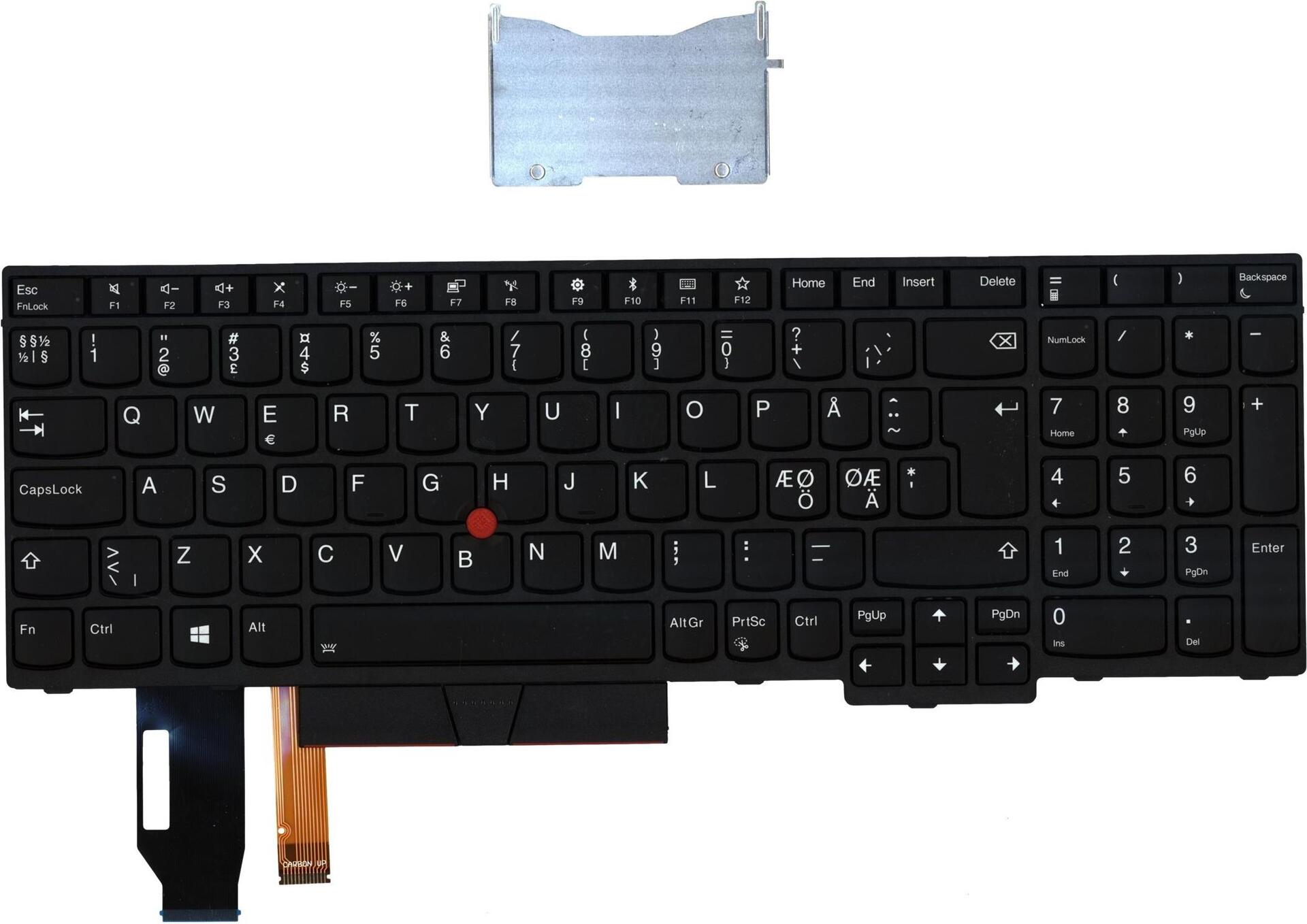 Lenovo CM Keyboard w/Num ASM BL (Lite on) (01YP719)
