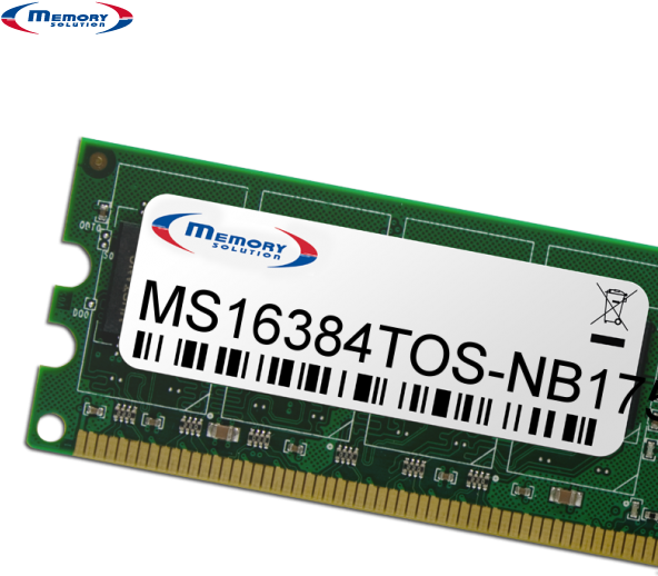 Memory Solution MS16384TOS-NB175 16GB Speichermodul (MS16384TOS-NB175)