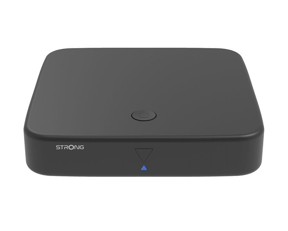 Strong SRT 420 4K UHD DVB-T2 Android TV Streaming-Box Schwarz