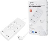 LogiLink Wi-Fi Smart Steckdosenleiste 6-fach (CEE7/3) (SH0105)