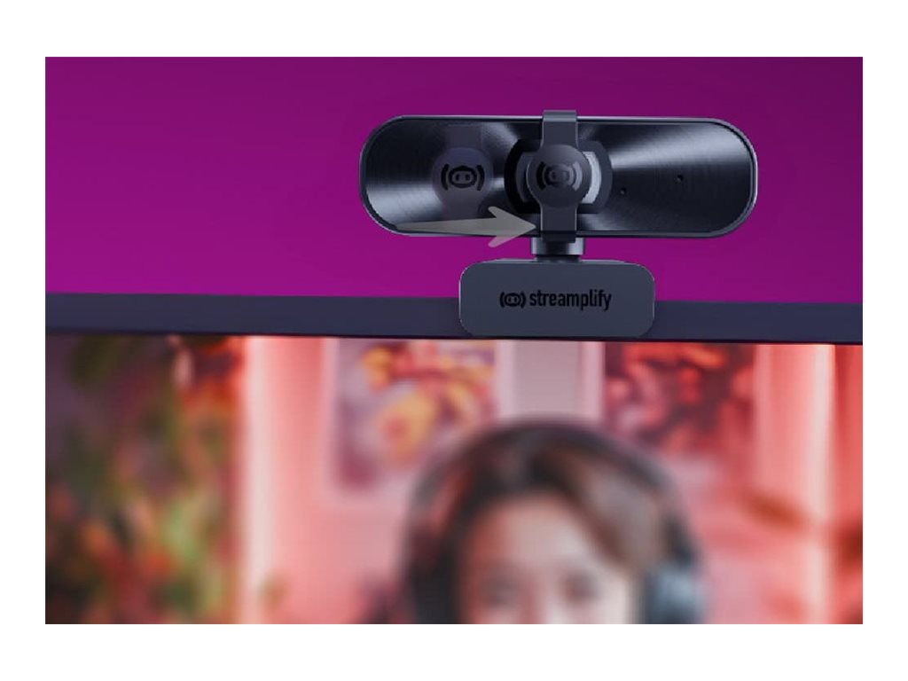 Streamplify CAM MINI Webcam 1080p 60 fps USB 2.0 Schwarz