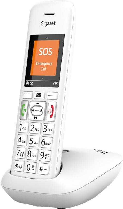 Gigaset E390 Schnurlostelefon mit Rufnummernanzeige (S30852-H2908-C102)