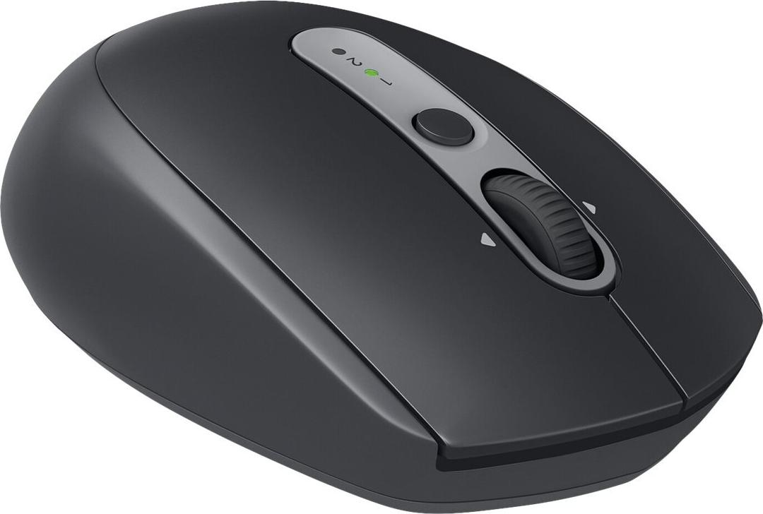 Logitech M590 Silent Maus 7 Tasten Bluetooth 2.4 GHz Graphitton