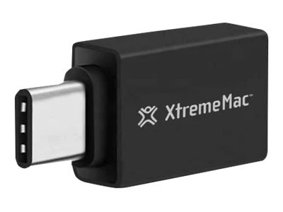 XtremeMac USB-C zu USB-A Adapter Schwarz