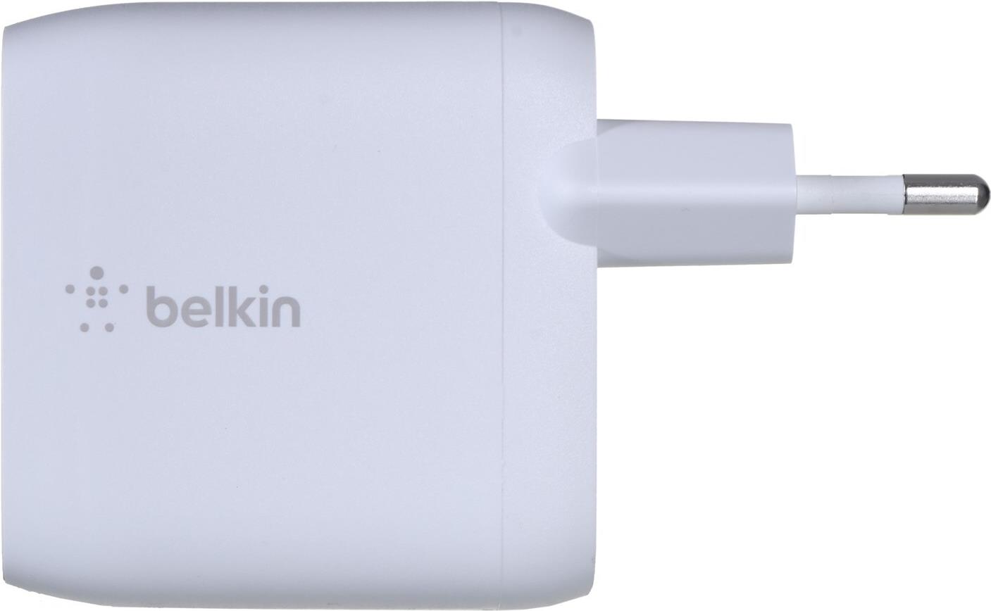 Belkin BoostCharge WCB006VFWH Netzladegerät 40 W 2x USB-C Weiß