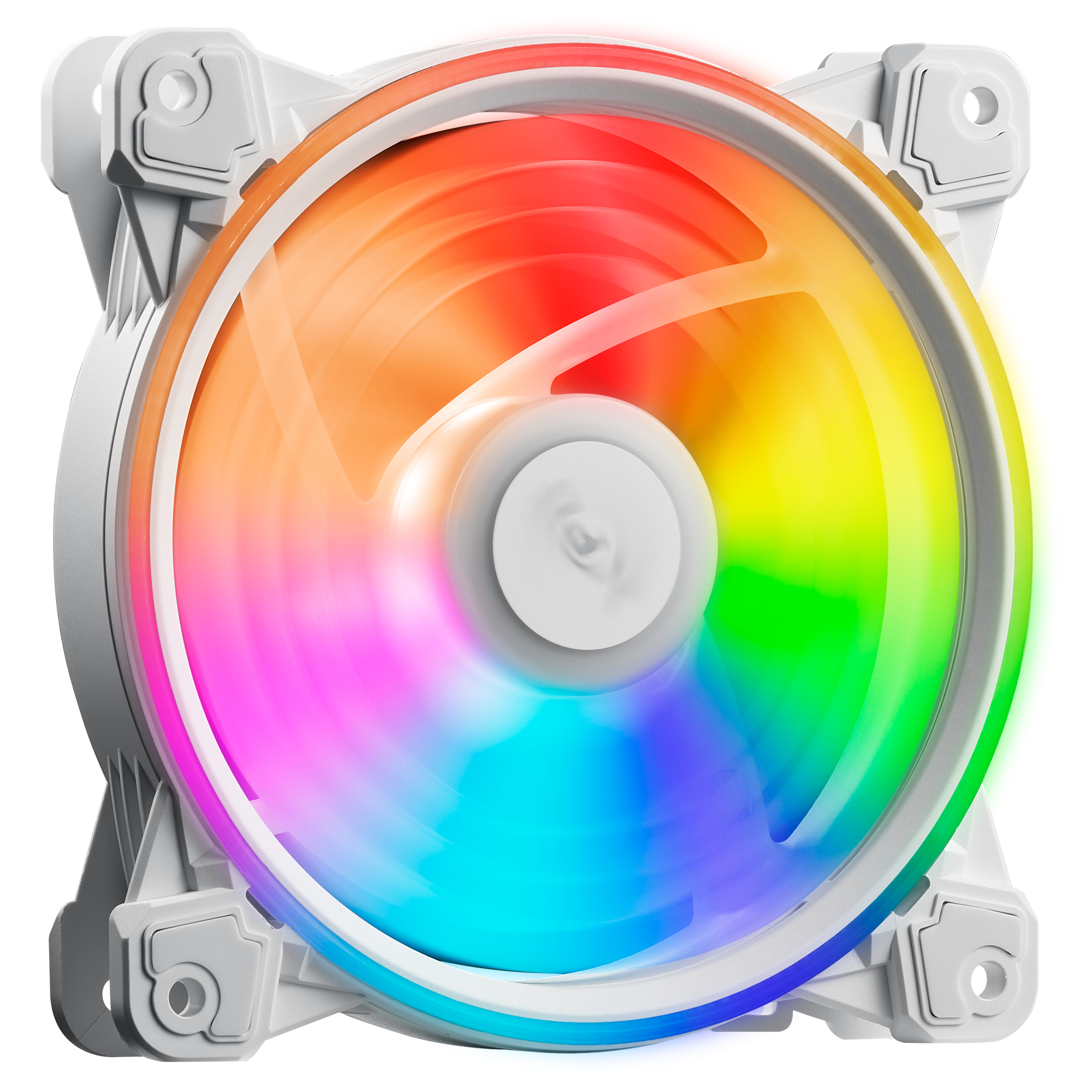 XPG HURRICANE 120 ARGB PWM 120 mm Gehäuselüfter 600–2000 RPM 61,5 CFM Weiß