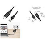 LogiLink CU0410 Netzwerkadapter Kabel USB 3.2 Typ-C Gigabit Ethernet 1 m (CU0410)
