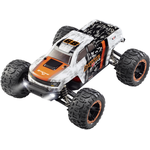 Reely RaVage 4x4 V2 Orange/Weiß Brushed 1:16 RC Modellauto Elektro Monstertruck Allradantrieb (4WD) RtR 2,4 GHz inkl. Akku und Ladekabel (RE-9495498)