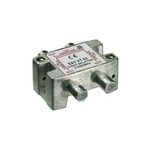 Wentronic Goobay SAT-Verteiler, 3-fach - Für Satelliten-Anlagen 5-2500 MHz (67002)