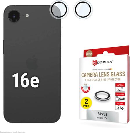 E.V.I DISPLEX CAMGLASS SINGLE LENS IPHONE 16E (02124)