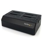 StarTech.com USB3.0 to 4-Bay SATA 6Gbps Hard Drive Docking Station w (SDOCK4U33)
