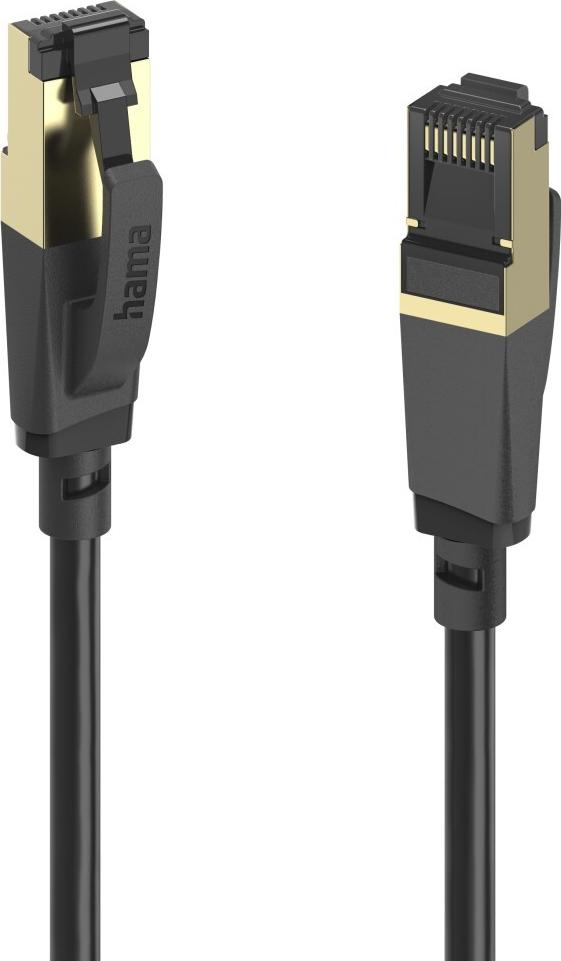 Hama Netzwerkkabel, CAT-8, 40 Gbit/s, S/FTP geschirmt, 1,5 m (00202001)