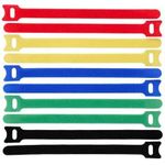 Lanview LVT-CABLESTRAPS1512-10MULTI. Typ: Kabelbinder mit Klettverschluss, Material: Polypropylen (PP), Produktfarbe: Mehrfarbig. Länge (mm): 150 mm, Breite: 12 mm, Dicke: 1,2 cm. Menge pro Packung: 10 Stück(e) (LVT-CABLESTRAPS1512-10MULTI)