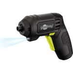 Goobay Mini-Akkuschrauber-Set 31-tlg. - in Pistolenform mit Werkzeug-Set aus 28 Bits und 1 (77818)