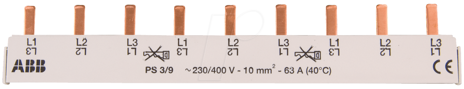 ABB PS3/12 - Sammelschiene, Dreiphasig (ABB PS3/12)