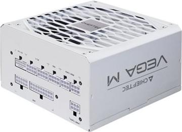 Chieftec Vega M White weiss 1x 12 Pin High Power GPU 4x PCIe Kabelmanagement 850 - 80 PLUS Gold (PPG-850-CW)