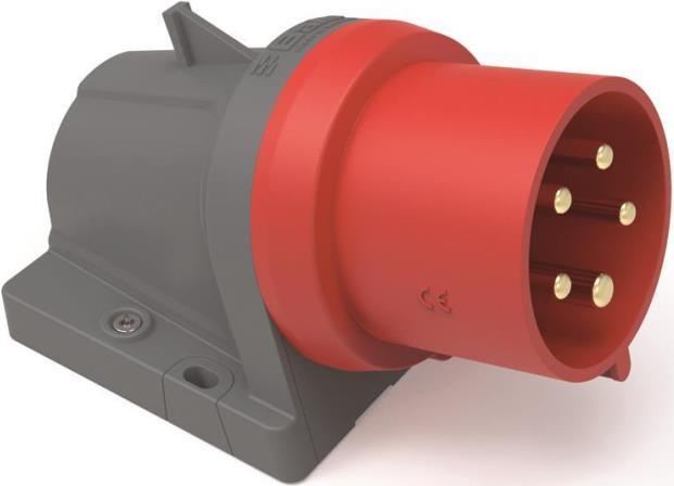 Bals Elektrotechnik Bals Wandgerätestecker INNOLINQ QC 2466132A 5p 400V 6h IP44 rot - 400 V (24661)