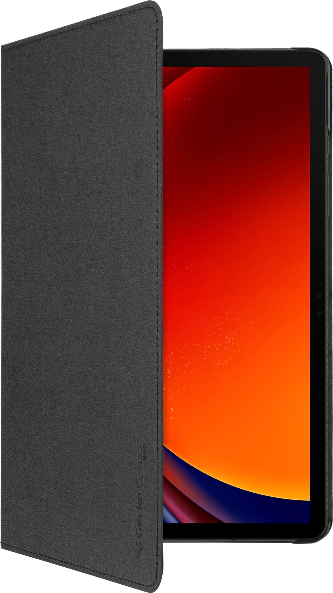 Gecko Covers EasyClick eco Folio-Schutzhülle für Samsung Galaxy Tab S9/S9 FE 11" Schwarz