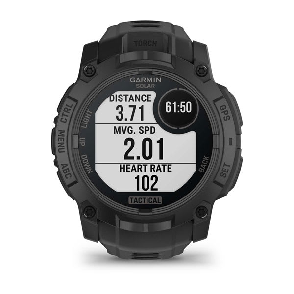 Garmin Instinct 3 Solar Tactical Edition 1.2" Schwarz