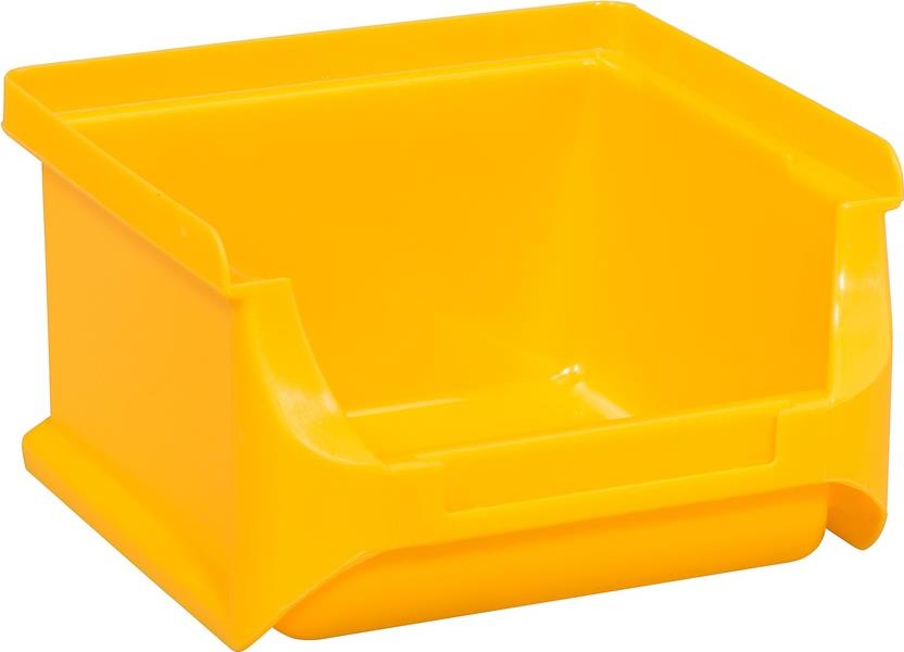 Allit ProfiPlus Box 1. Produkttyp: Ablageschale, Produktfarbe: Gelb, Form: Rechteckig. Breite: 102 mm, Tiefe: 100 mm, Höhe: 60 mm (456202)