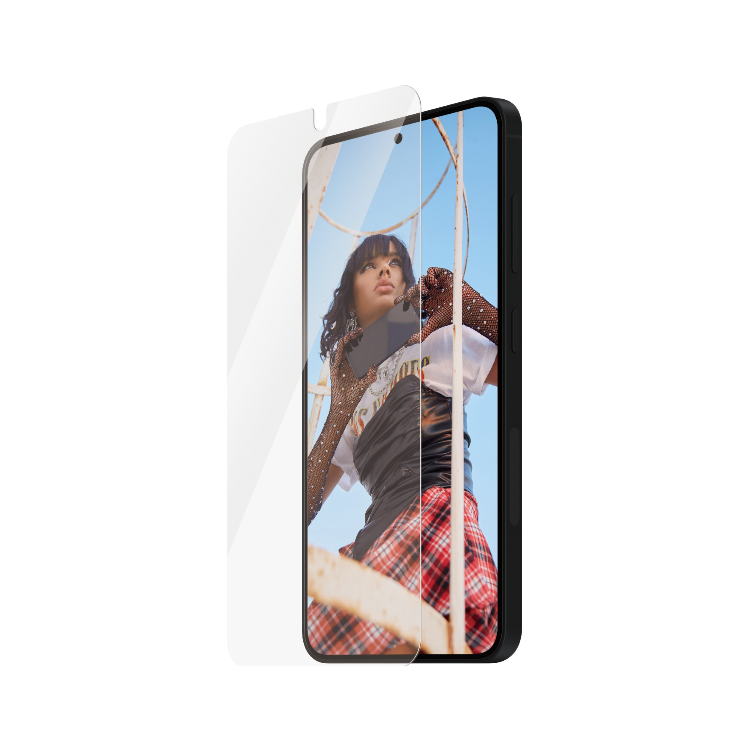 PanzerGlass SAFE. Displayschutzfolie für Samsung Galaxy S24/S25 Ultra-Wide Fit mit EasyAligner Transparent