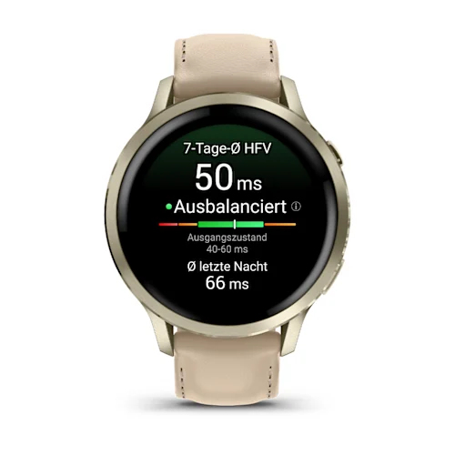 Garmin Venu 4 41 mm 1,2" AMOLED Smartwatch Gold