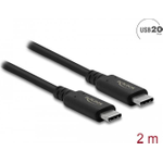 Delock USB-Kabel USB-C (M) bis USB-C (M) (86980)