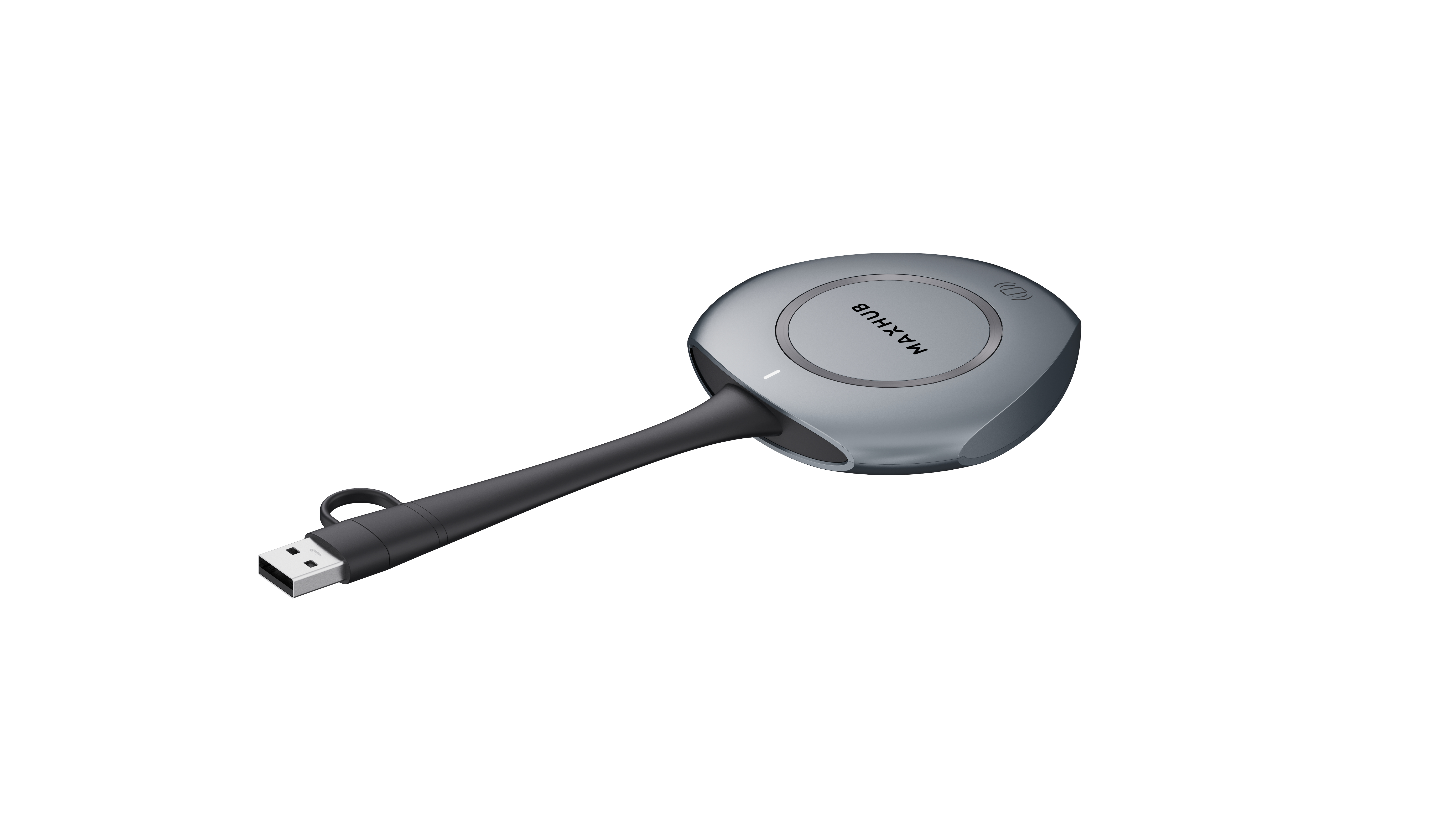 MAXHUB WT13S Kabelloser Display-Adapter Wi-Fi 6 USB Typ-C Schwarz, Hellgrau
