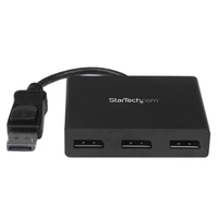 StarTech.com Triple Head DisplayPort 1,2 Multi Monitor MST Hub (MSTDP123DP)