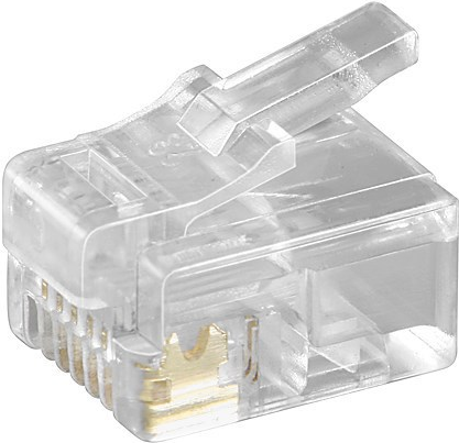 Microconnect KON502-10R Drahtverbinder RJ-12 6P6C Transparent (KON502-10R)