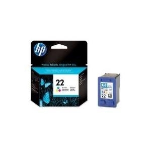 Hewlett Packard HP 22 Druckerpatrone 1 x Farbe (Cyan, Magenta, Gelb) 138 Seiten (C9352AE 301)  - Onlineshop JACOB Elektronik