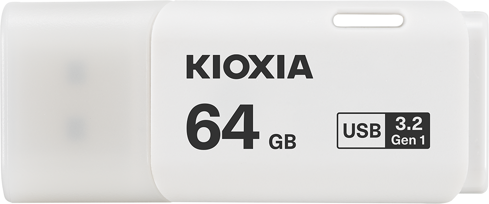 Kioxia TransMemory U301 USB-Stick 64 GB USB Typ-A 3.2 Gen 1 (3.1 Gen 1) Weiß (LU301W064G)