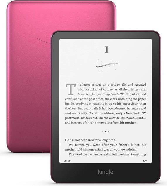 Amazon Kindle 7" 12. Generation B0CFP6F89F E-Book-Reader 32 GB Wi-Fi Himbeere (B0CFPHPHYC)