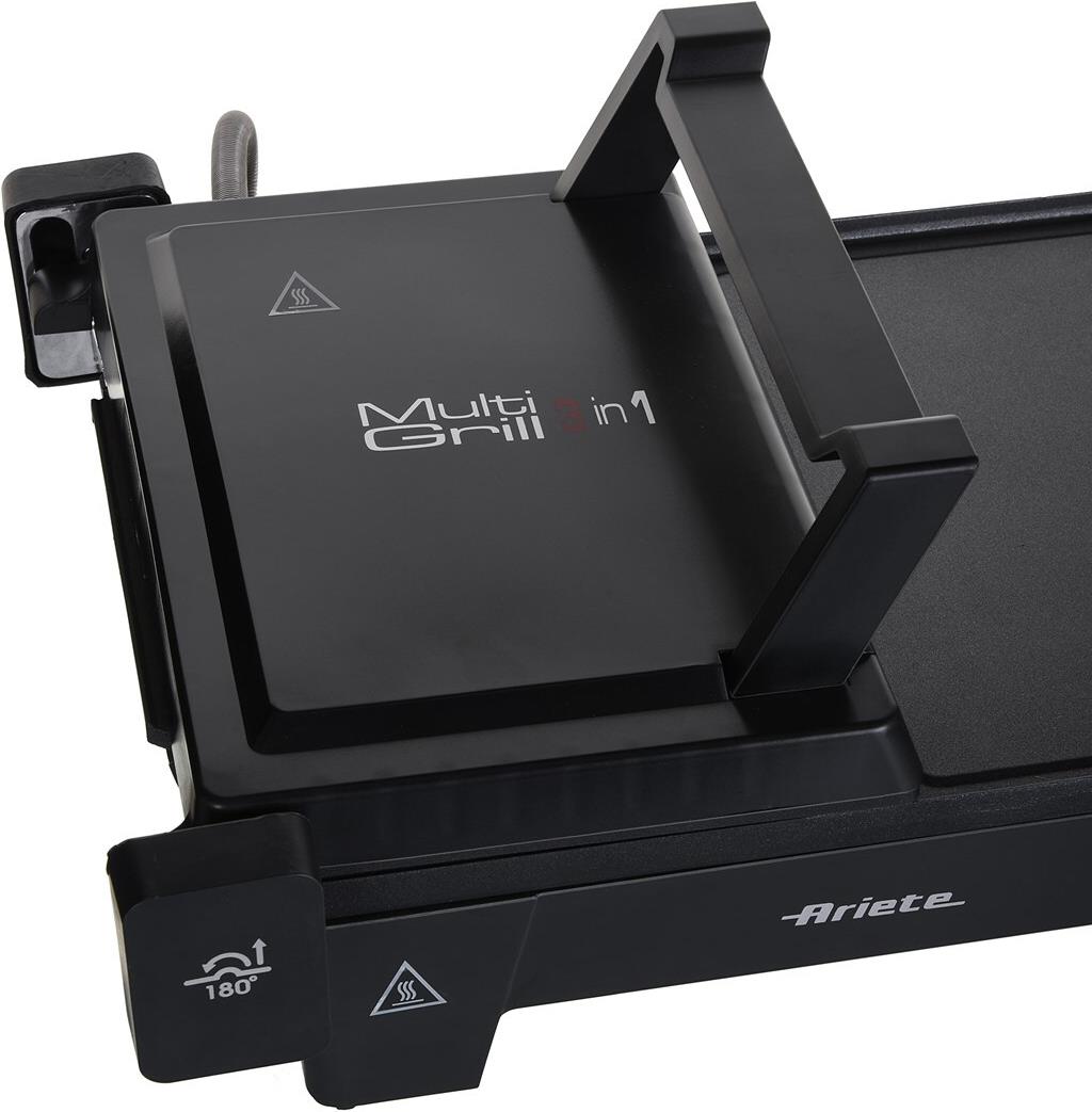 Ariete MultiGrill 1916 3 in 1 Kontaktgrill Schwarz